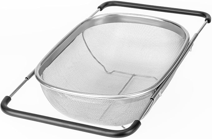 Over the Sink Colander for Kitchen by KAFOOR