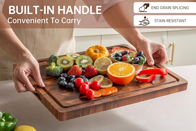 THETCHRY Walnut Wood Cutting Boards - Image 4