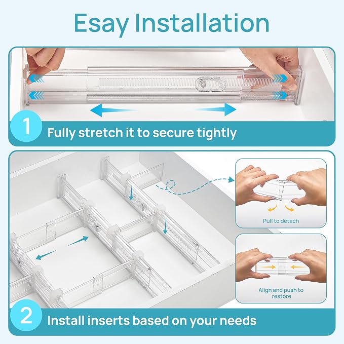 Vtopmart 2.36” Drawer Dividers - Image 6