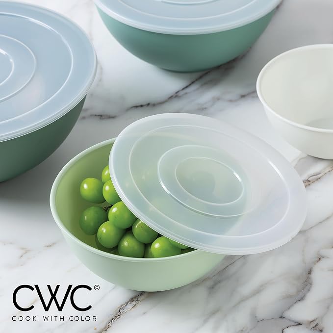 COOK WITH COLOR Mixing Bowls with Lids - Image 7