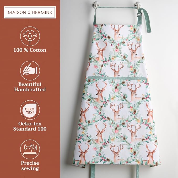 Maison d' Hermine 100% Cotton Apron - Image 2
