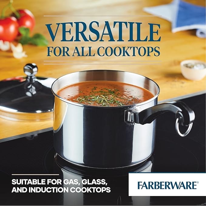 Farberware Classic Stainless Steel Sauce Pan/Saucepan - Image 3
