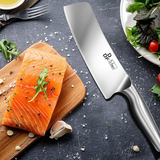 DDF iohEF Nakiri Kitchen Knife, Chef's Knife In Japanese Stainless Steel - Image 6
