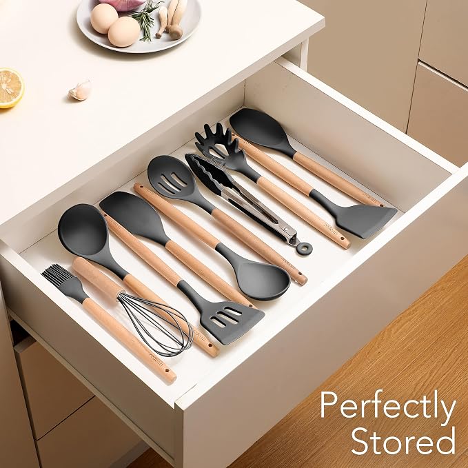 11-Piece Silicone Kitchen Utensils Set - Image 6