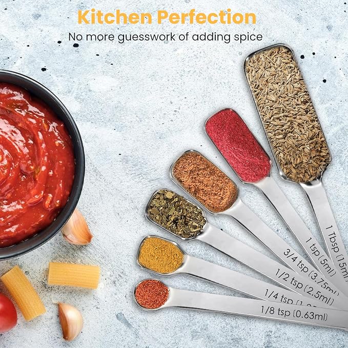 9 Pcs Measuring Spoons Set - Image 7