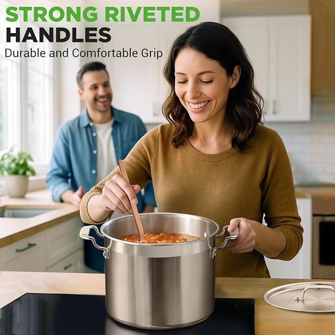 NutriChef 14 Quart Stock Pot - Image 8