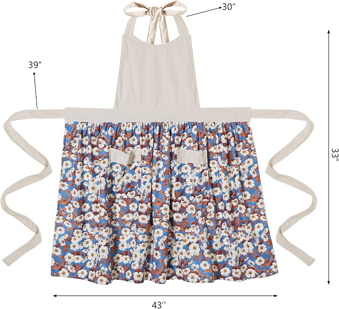 Cute Floral Aprons for Women - Image 6