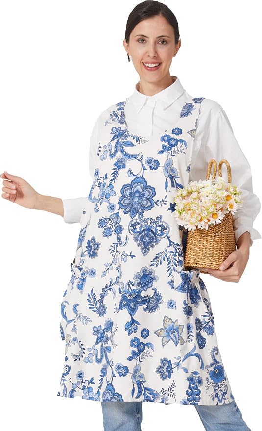 Cozy Adjustable Cross Back Aprons by APRONNER
