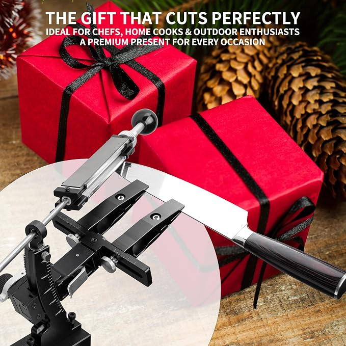 CWOVRS Knife Sharpening System, Precision Adjust Knife Sharpener 9–25° - Image 6