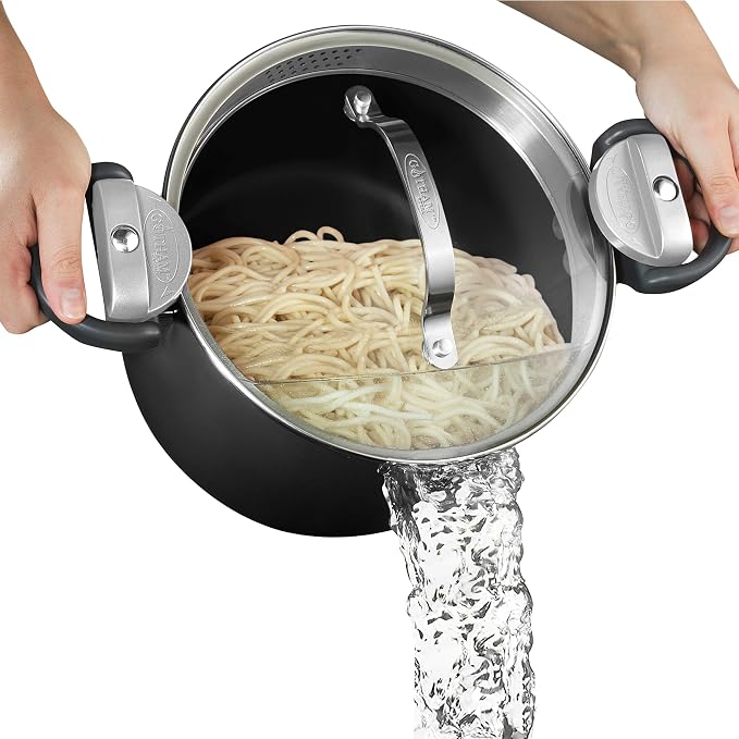 GOTHAM STEEL 5 Qt Nonstick Pasta Pot by GothamSteel