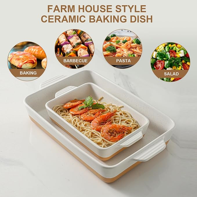 Ceramic Baking Casserole Dish - Image 2