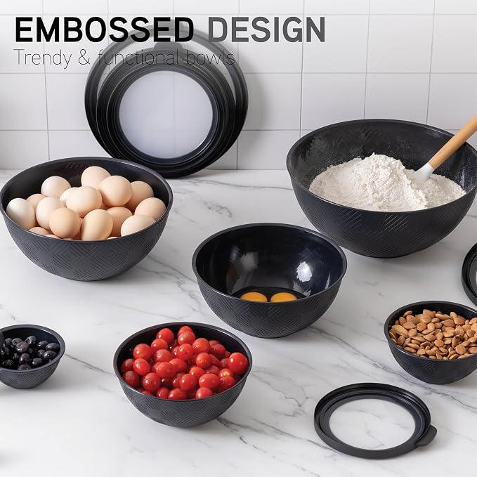 COOK WITH COLOR Mixing Bowls with Lids - Image 6