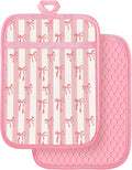 Slohif Silcone Bow Pot Holders for Kitchen by Slohif
