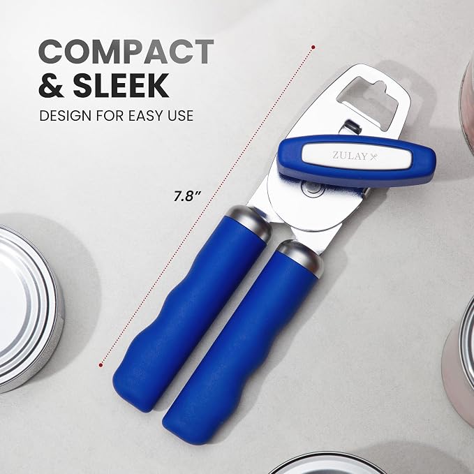 Zulay Kitchen Heavy Duty Stainless Steel Can Opener Manual - Image 2