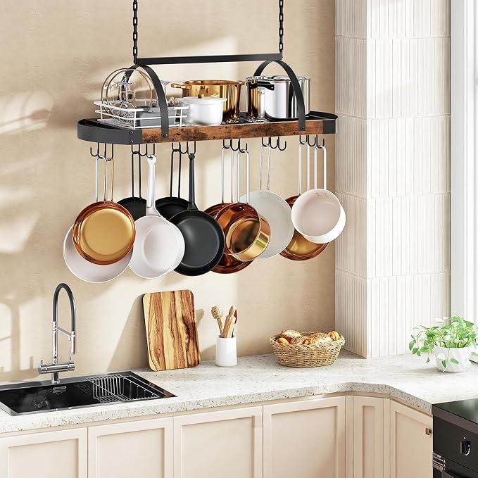 CHOEZON Hanging Pot Rack, Pot Hanger - Image 2