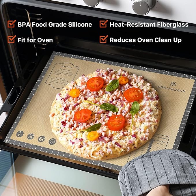 Baking Mat, Non Stick Silicone Mats - Image 3