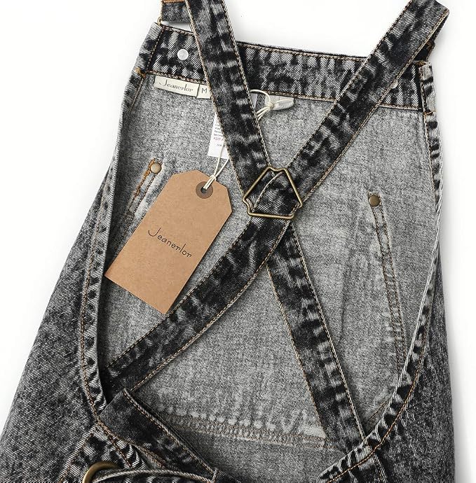 Jeanerlor - Cotton Denim Shop Black Tool Aprons - Jean Work Aprons - Image 6