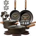 CAROTE Pots and Pans Set Non Stick, Induction Cooking Set by CAROTE