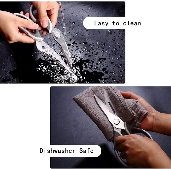 Kitchen Scissors for Food Heavy Duty, All Purpose Kitchen Shears that Come - Image 5
