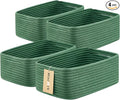 MiniArk Small Storage Baskets for Organizing | Closet Organizer Bins | Shelf by MiniArkStorageBasketsHome