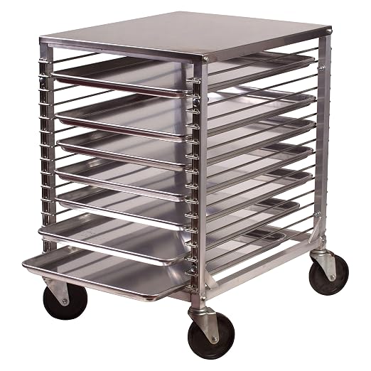 Winco 15-Tier Aluminum Sheet Pan Rack - Image 2