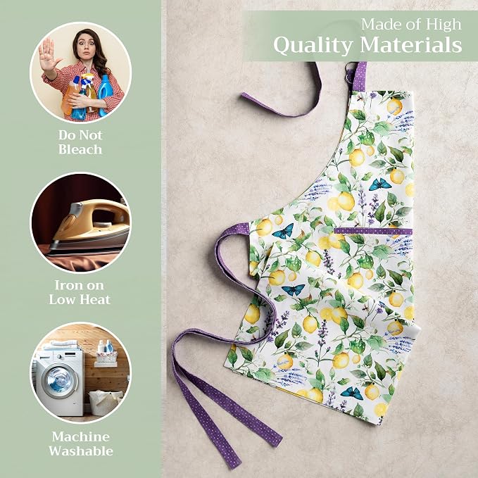 Maison d' Hermine 100% Cotton Apron - Image 3
