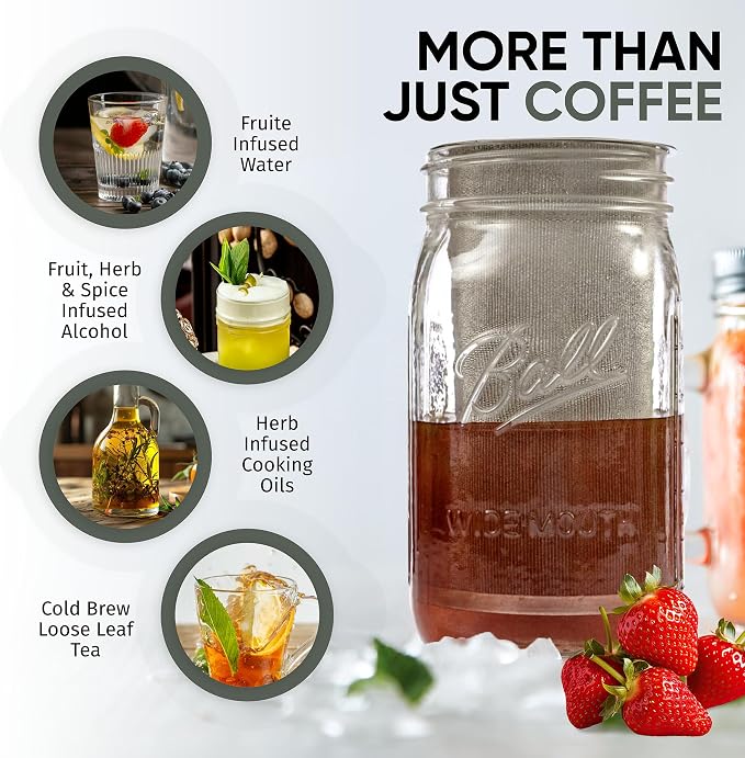 Altura The TUBE Cold Brew Coffee Maker and Tea Infuser - Image 3