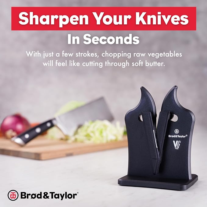Brod & Taylor VG2 Classic Knife Sharpener | 3-Action Tungsten Carbide - Image 2
