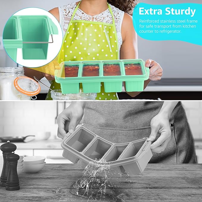 Ztomine Silicone Freezer Tray - Image 4