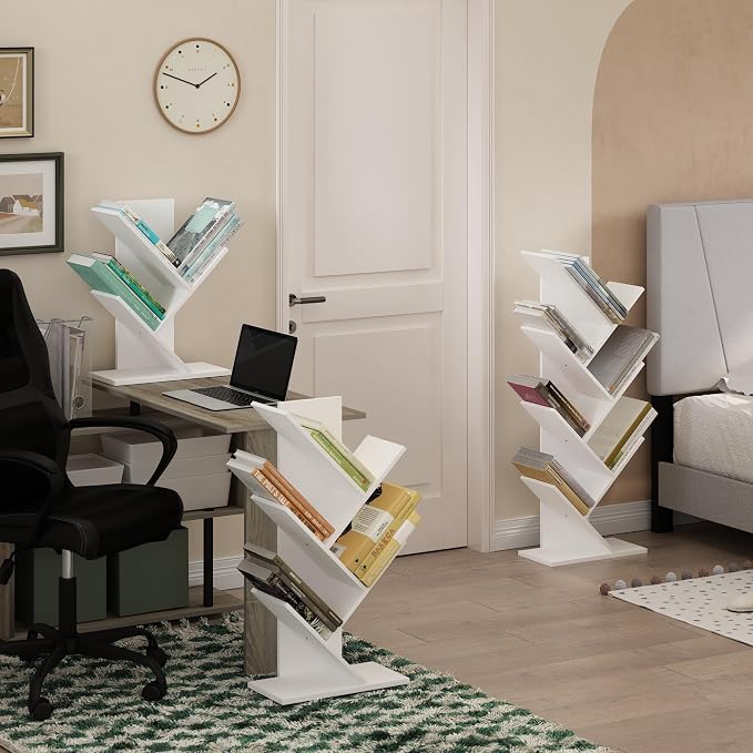 Furinno Tree Book Shelf, 5-Tier Bookshelf - Image 5