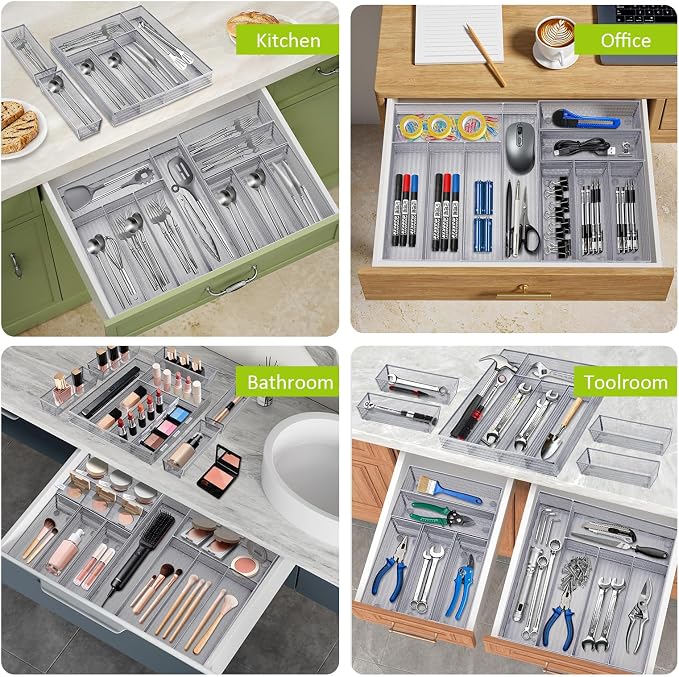 Neudeco Drawer Organizer Set 6 Pack - Image 6