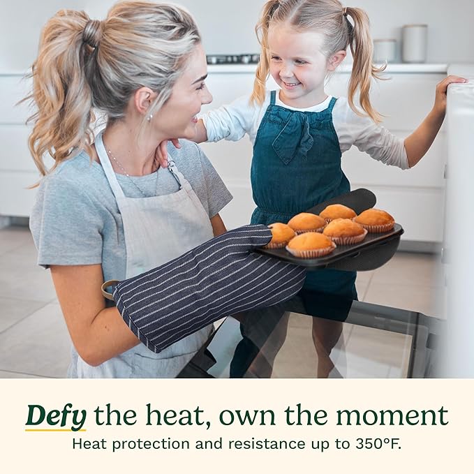 Cuisinart Heritage Kitchen Oven Mitts – Heat-Resistant Kitchen Mitts - Image 2