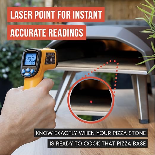 Chef Pomodoro Digital Oven Thermometer, Infrared Thermometer - Image 7