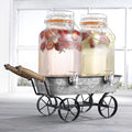 Vintage Wagon Glass Beverage Dispenser by MosJos