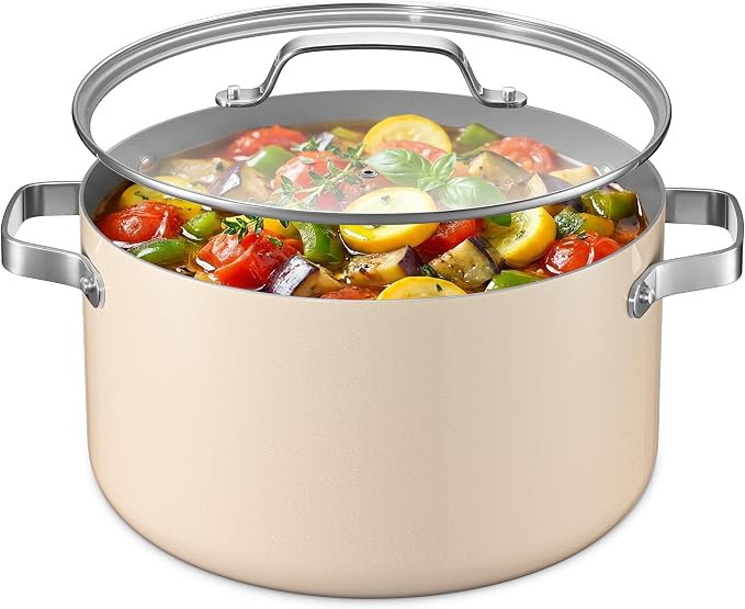 Bakken 12.5 Quart Ceramic Coated Stock Pot by BAKK%C3%8BNMASTER