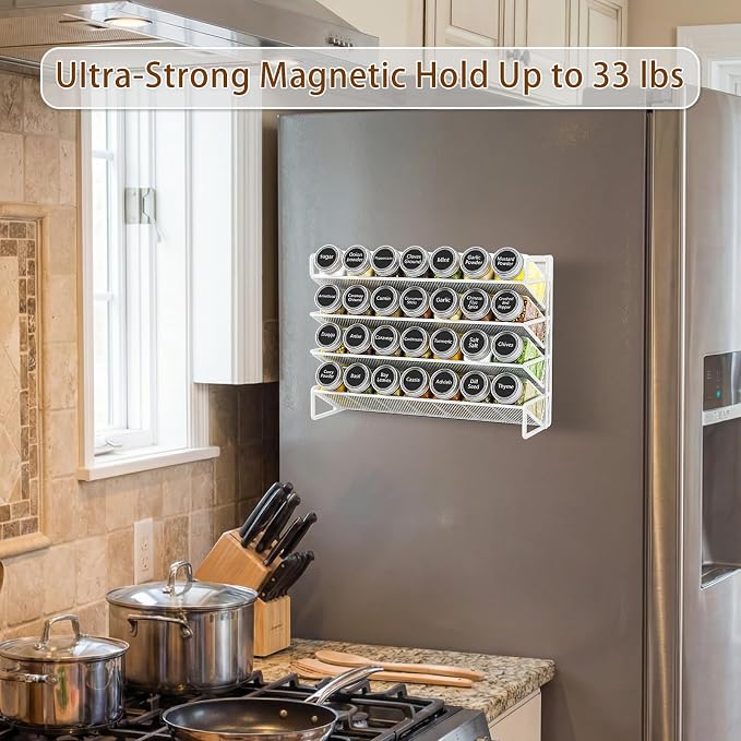 UVIAHOMI Magnetic Spice Rack Organizer - Image 5