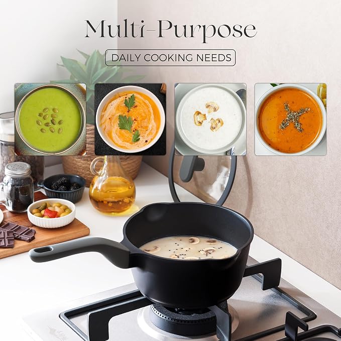 PRICUSIS Ceramic Nonstick Saucepan - Image 7