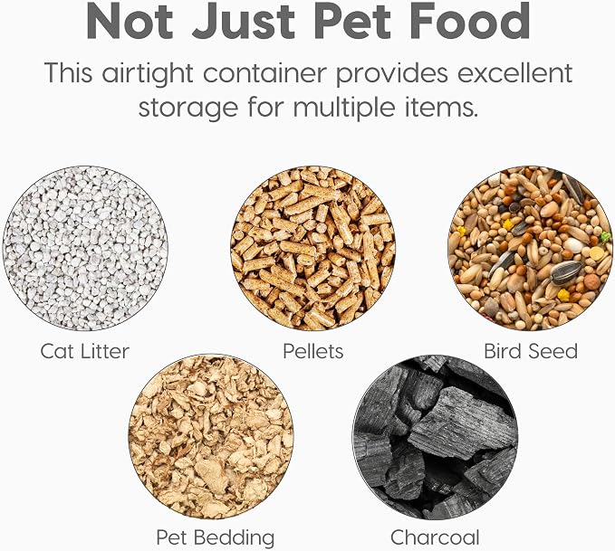 IRIS USA Airtight Dog Food Storage Container, WeatherPro, - Image 10