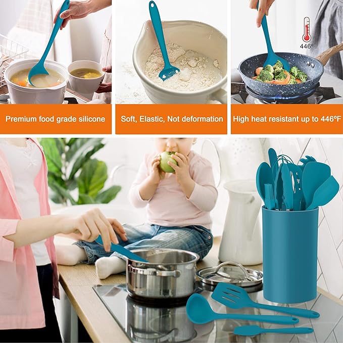 LIANYU 14 Pcs Cooking Utensils Set - Image 3