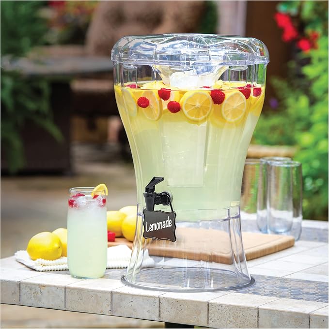 Buddeez 3.5 Gallon Clear Drink Dispenser - Image 6