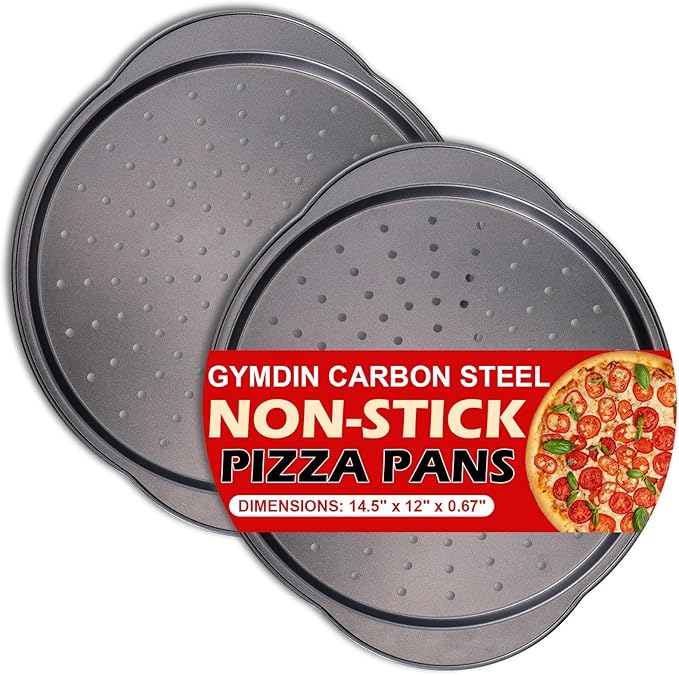 Pizza Pan for Oven by Gymdin