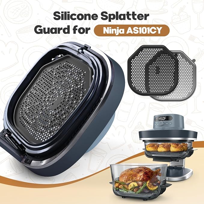 2 PCS Silicone Splatter Shield Heat-Resistant Splash Guard - Image 5