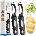 Premium Swivel Vegetable Peeler, Soft Grip Handle and Ultra Sharp Stainless by OIMOMIIOMIO%C2%AE