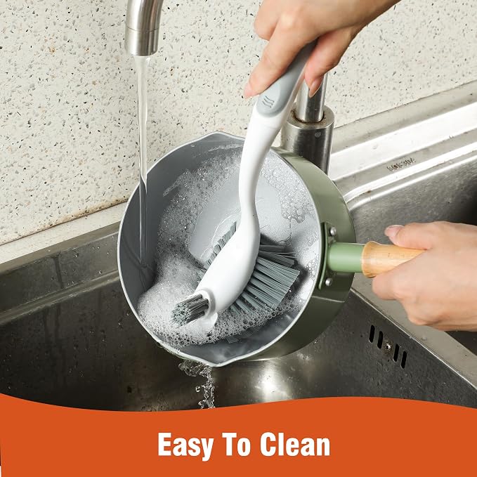 4-Pack Heavy-Duty Dish Scrub Brushes - Image 5