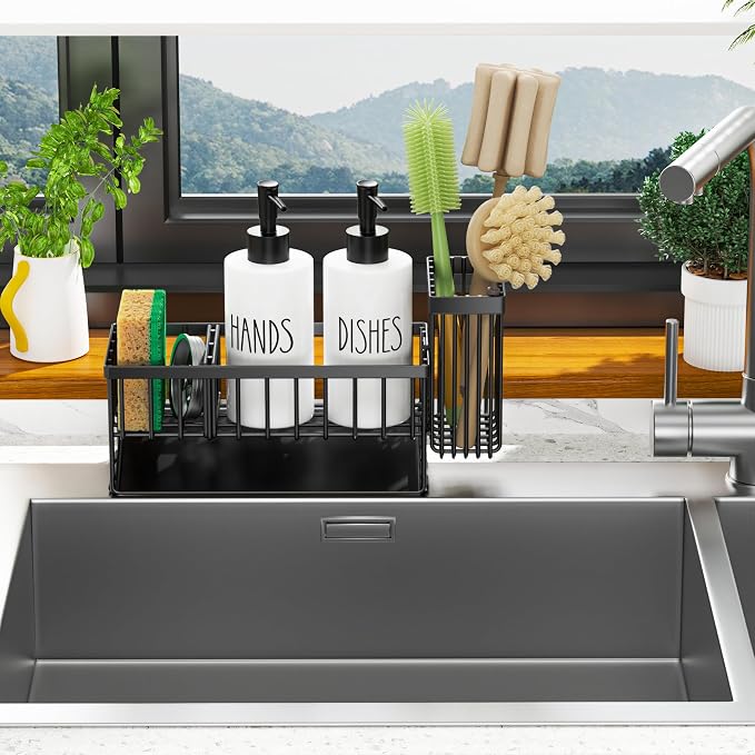 MASADI Kitchen Dish Soap Dispenser Set - Image 8