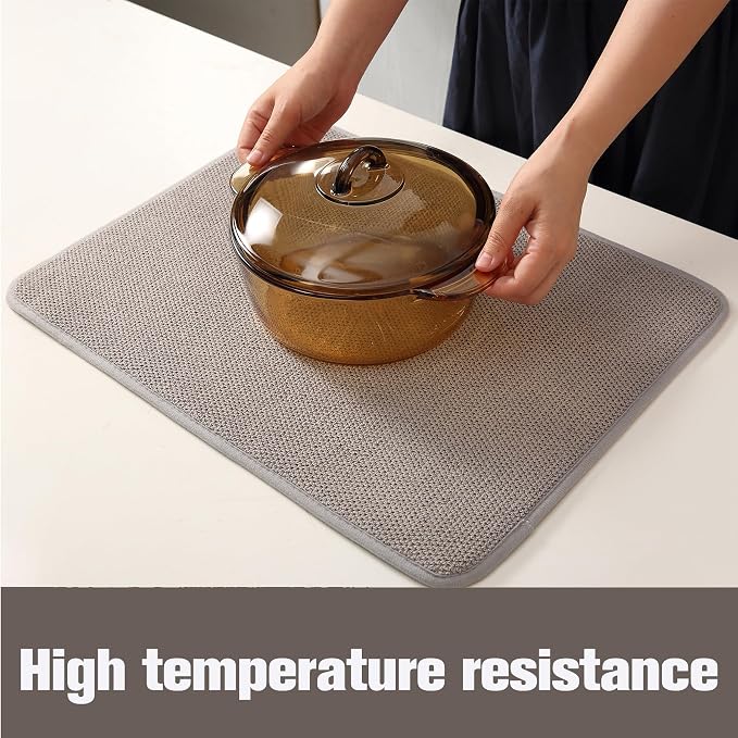2 Pack Microfiber Dish Drying Mat - Image 6