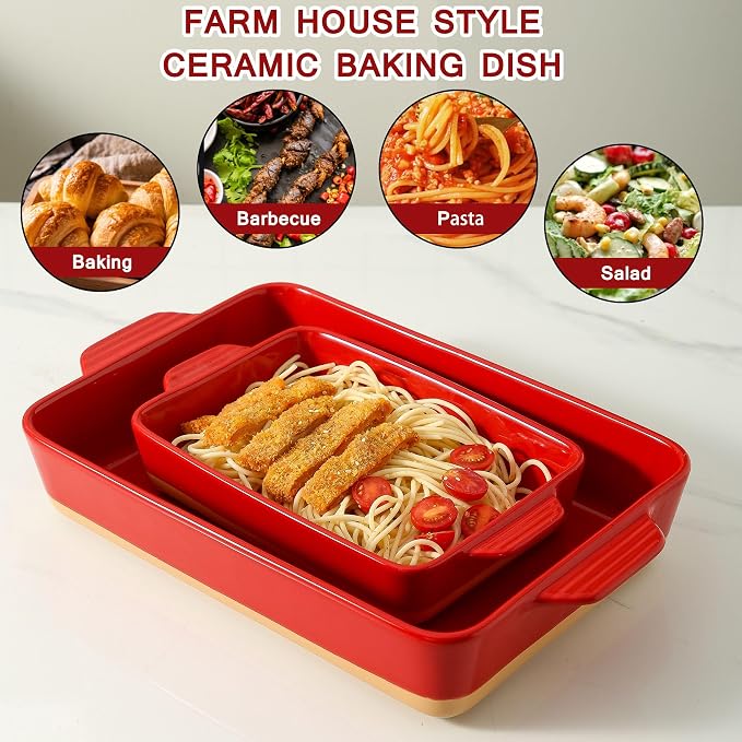 Ceramic Baking Casserole Dish - Image 4