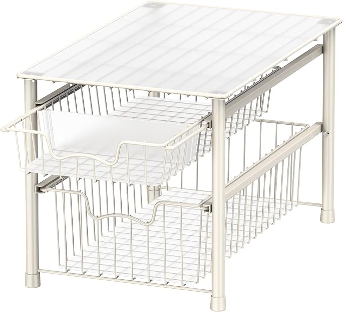 Simple Houseware Stackable Sliding Basket Organizer Drawer by SimpleHouseware
