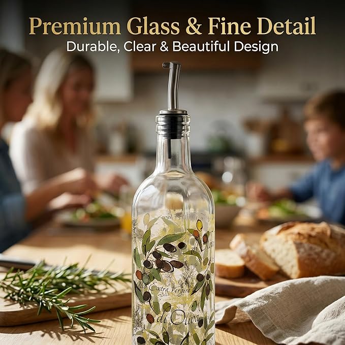 Topadorn 17 oz Olive Oil Dispenser Bottle Set - Image 6
