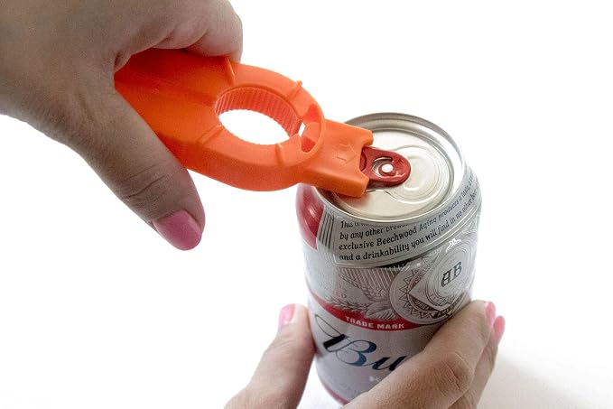 Multifunctional Bottle and Can Opener, Plastic Water Bottle, Pull Tab Soup - Image 7
